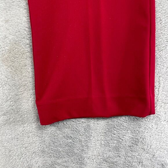 Worthington Dress Pants Women 14 Petite Red Stretch Modern Fit Formal Trousers - Picture 3 of 14